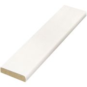 Притворная планка ЭКОШПОН 30х8х2070 Эмалит белый