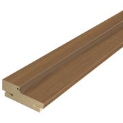 Дверная стойка ЭКОШПОН с уплотнителем 80х36х2100 (без притвора) телескоп 44 Орех американский мореный