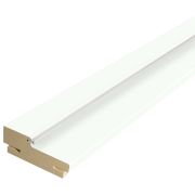 Дверная стойка EMALUX с уплотнителем 74х26х2070 (без притвора) телескоп 44 Белый опал